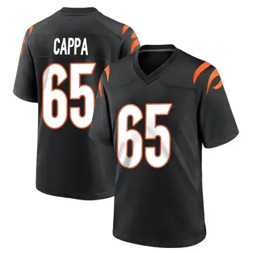 Nike Alex Cappa Men's Game Cincinnati Bengals Black Team Color Jersey