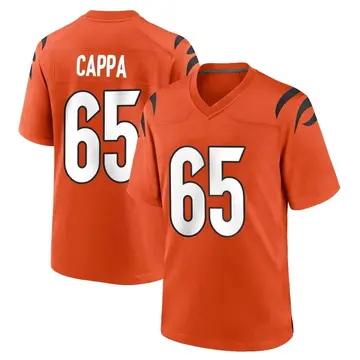 Nike Alex Cappa Men's Game Cincinnati Bengals Orange Jersey