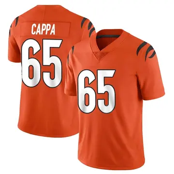 Nike Alex Cappa Men's Limited Cincinnati Bengals Orange Vapor Untouchable Jersey