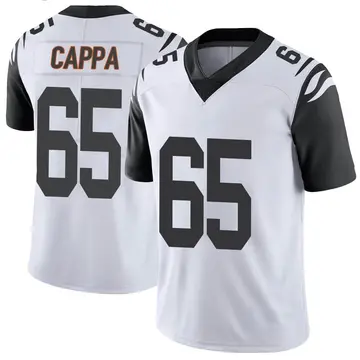 Nike Alex Cappa Men's Limited Cincinnati Bengals White Color Rush Vapor Untouchable Jersey