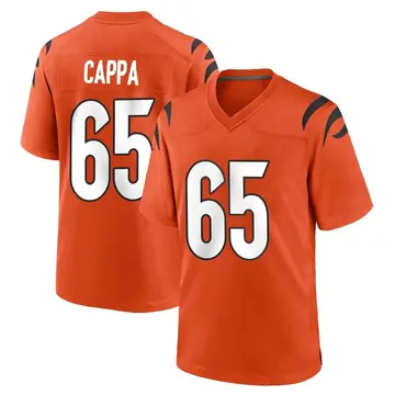 Nike Alex Cappa Youth Game Cincinnati Bengals Orange Jersey