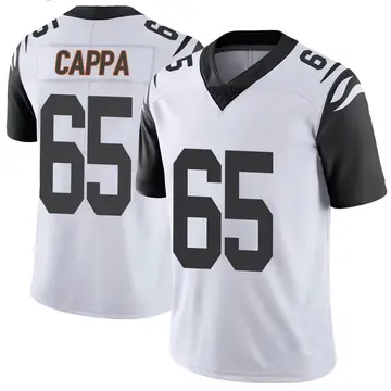 Nike Alex Cappa Youth Limited Cincinnati Bengals White Color Rush Vapor Untouchable Jersey