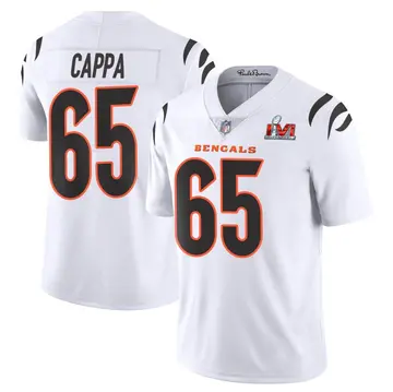 Nike Alex Cappa Youth Limited Cincinnati Bengals White Vapor Untouchable Super Bowl LVI Bound Jersey