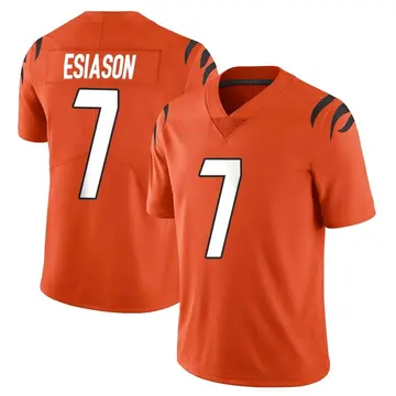 Nike Boomer Esiason Youth Limited Cincinnati Bengals Orange Vapor Untouchable Jersey