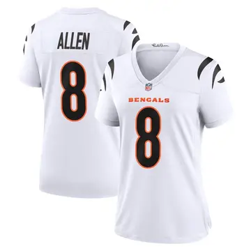 Nike Brandon Allen Women's Game Cincinnati Bengals White Jersey