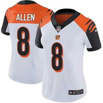 Nike Brandon Allen Women's Limited Cincinnati Bengals White Vapor Untouchable Jersey