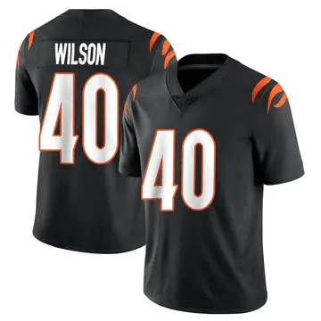 Nike Brandon Wilson Youth Limited Cincinnati Bengals Black Team Color Vapor Untouchable Jersey