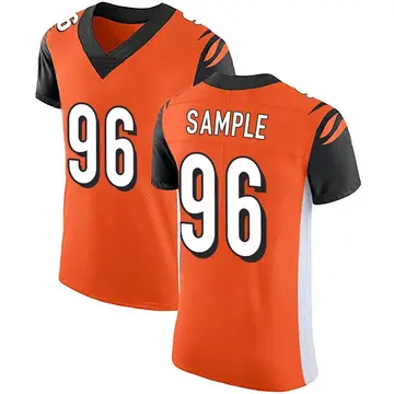 Nike Cam Sample Men's Elite Cincinnati Bengals Orange Alternate Vapor Untouchable Jersey