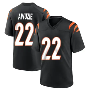 Nike Chidobe Awuzie Men's Game Cincinnati Bengals Black Team Color Jersey
