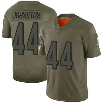 Nike Clay Johnston Youth Limited Cincinnati Bengals Camo 2019 Salute to Service Jersey