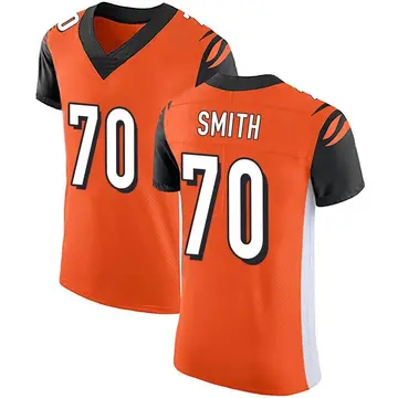 Nike D'Ante Smith Men's Elite Cincinnati Bengals Orange Alternate Vapor Untouchable Jersey