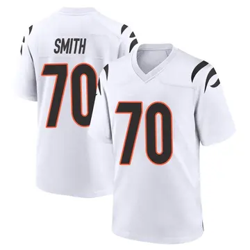 Nike D'Ante Smith Youth Game Cincinnati Bengals White Jersey