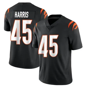Nike Darien Harris Youth Limited Cincinnati Bengals Black Team Color Vapor Untouchable Jersey