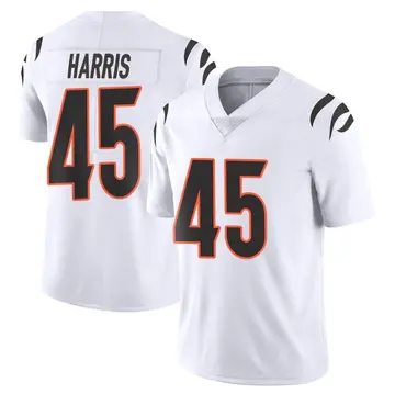 Nike Darien Harris Youth Limited Cincinnati Bengals White Vapor Untouchable Jersey