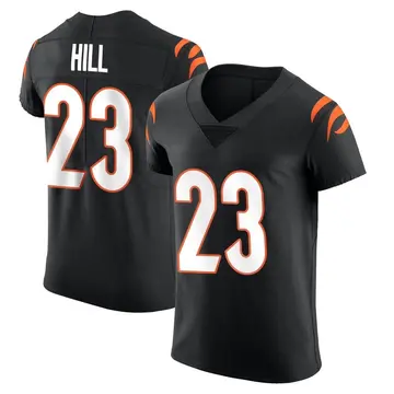 Nike Dax Hill Men's Elite Cincinnati Bengals Black Team Color Vapor Untouchable Jersey