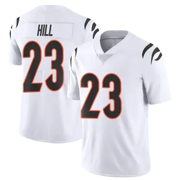 Nike Dax Hill Men's Limited Cincinnati Bengals White Vapor Untouchable Jersey