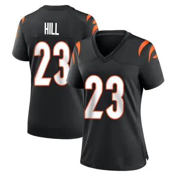 Nike Dax Hill Women's Game Cincinnati Bengals Black Team Color Jersey