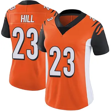 Nike Dax Hill Women's Limited Cincinnati Bengals Orange Vapor Untouchable Jersey