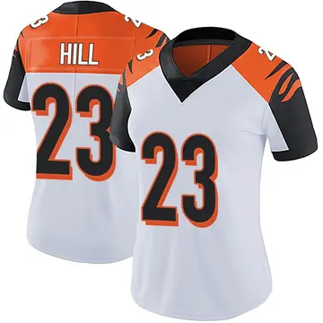 Nike Dax Hill Women's Limited Cincinnati Bengals White Vapor Untouchable Jersey