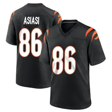 Nike Devin Asiasi Men's Game Cincinnati Bengals Black Team Color Jersey