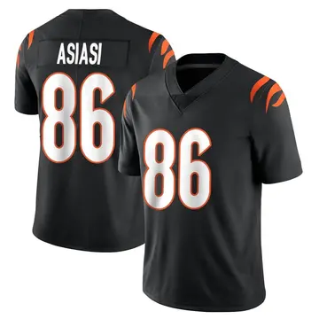 Nike Devin Asiasi Men's Limited Cincinnati Bengals Black Team Color Vapor Untouchable Jersey