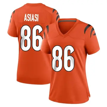 Nike Devin Asiasi Women's Game Cincinnati Bengals Orange Jersey