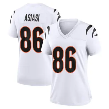 Nike Devin Asiasi Women's Game Cincinnati Bengals White Jersey