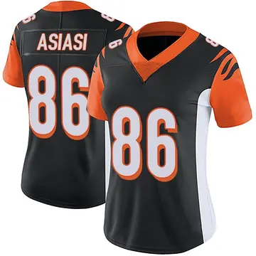 Nike Devin Asiasi Women's Limited Cincinnati Bengals Black Team Color Vapor Untouchable Jersey