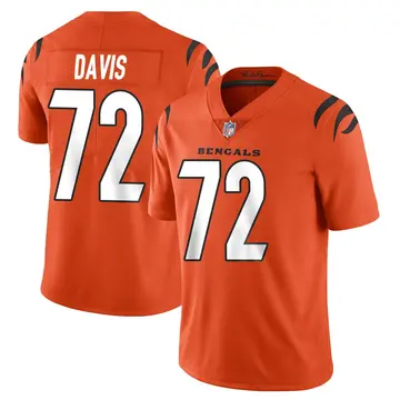 Nike Domenique Davis Youth Limited Cincinnati Bengals Orange Vapor Untouchable Jersey
