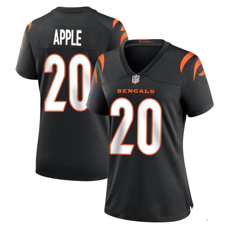 Nike Eli Apple Women's Game Cincinnati Bengals Black Team Color Jersey