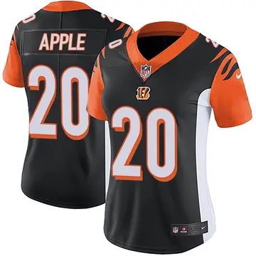 Nike Eli Apple Women's Limited Cincinnati Bengals Black Team Color Vapor Untouchable Jersey