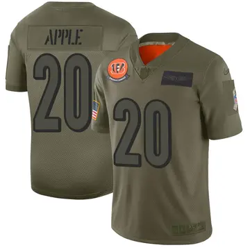 Nike Eli Apple Youth Limited Cincinnati Bengals Camo 2019 Salute to Service Jersey