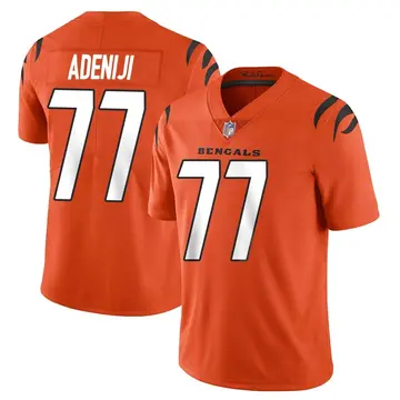 Nike Hakeem Adeniji Men's Limited Cincinnati Bengals Orange Vapor Untouchable Jersey