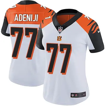 Nike Hakeem Adeniji Women's Limited Cincinnati Bengals White Vapor Untouchable Jersey