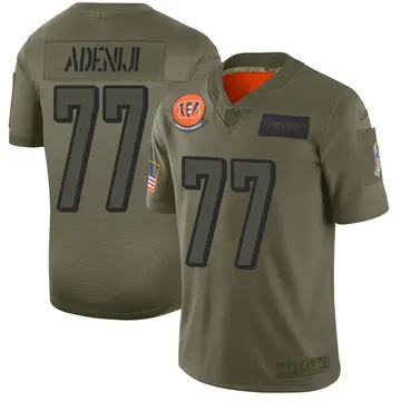 Nike Hakeem Adeniji Youth Limited Cincinnati Bengals Camo 2019 Salute to Service Jersey