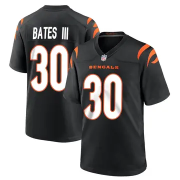 Nike Jessie Bates III Men's Game Cincinnati Bengals Black Team Color Jersey