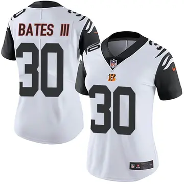 Nike Jessie Bates III Women's Limited Cincinnati Bengals White Color Rush Vapor Untouchable Jersey