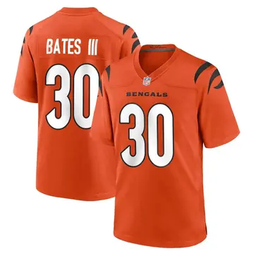 Nike Jessie Bates III Youth Game Cincinnati Bengals Orange Jersey