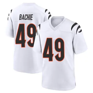 Nike Joe Bachie Youth Game Cincinnati Bengals White Jersey