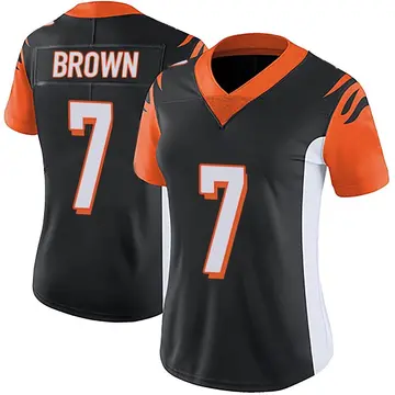 Nike Jon Brown Women's Limited Cincinnati Bengals Black Team Color Vapor Untouchable Jersey