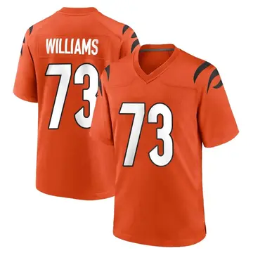 Nike Jonah Williams Men's Game Cincinnati Bengals Orange Jersey