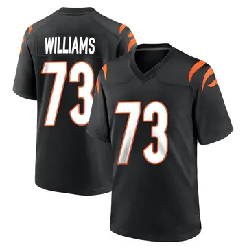 Nike Jonah Williams Youth Game Cincinnati Bengals Black Team Color Jersey