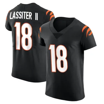 Nike Kwamie Lassiter II Men's Elite Cincinnati Bengals Black Team Color Vapor Untouchable Jersey