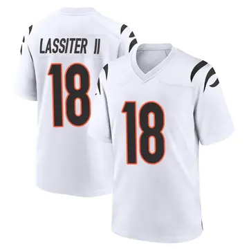 Nike Kwamie Lassiter II Men's Game Cincinnati Bengals White Jersey