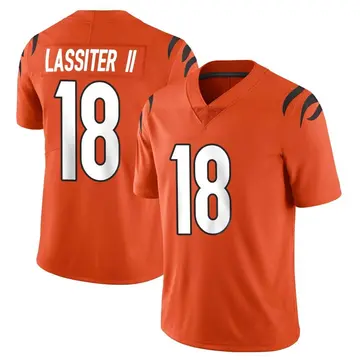 Nike Kwamie Lassiter II Men's Limited Cincinnati Bengals Orange Vapor Untouchable Jersey