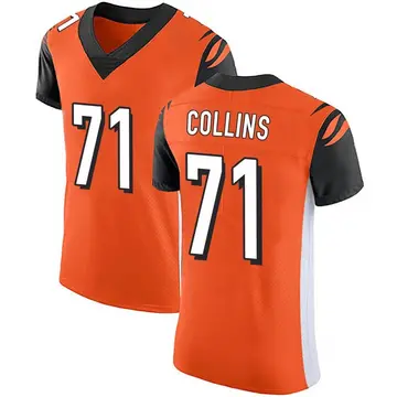 Nike La'el Collins Men's Elite Cincinnati Bengals Orange Alternate Vapor Untouchable Jersey