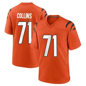 Nike La'el Collins Men's Game Cincinnati Bengals Orange Jersey