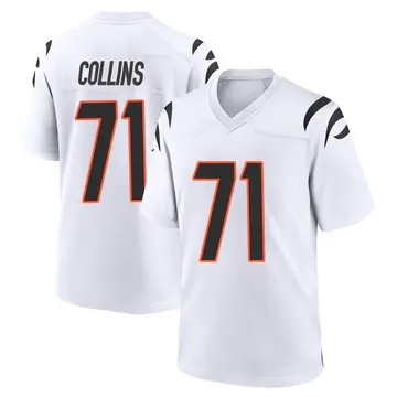 Nike La'el Collins Men's Game Cincinnati Bengals White Jersey