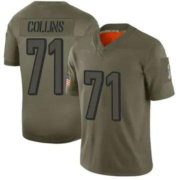 Nike La'el Collins Men's Limited Cincinnati Bengals Camo 2019 Salute to Service Jersey