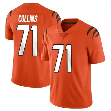 Nike La'el Collins Men's Limited Cincinnati Bengals Orange Vapor Untouchable Jersey